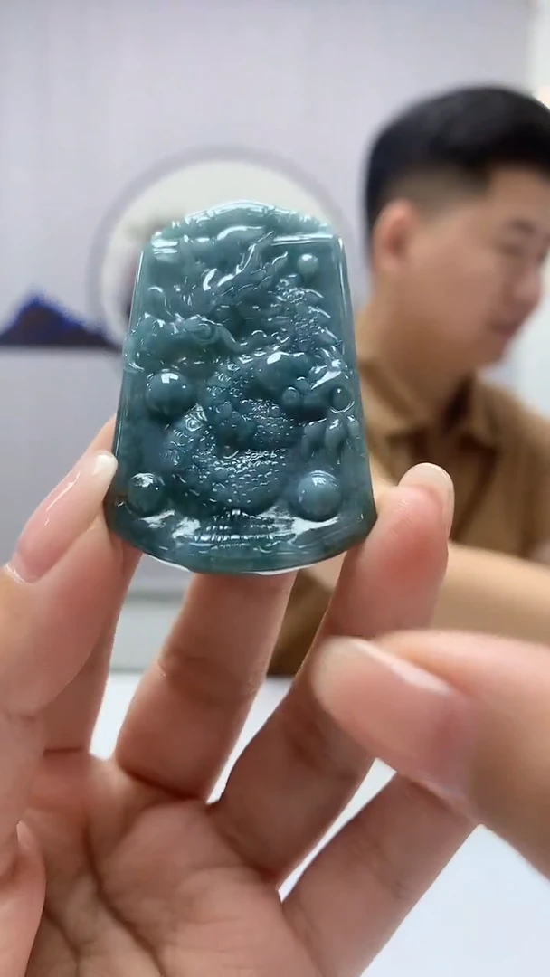 【闪购商品】翡翠颈饰未镶嵌4917kk-JJ挂件2