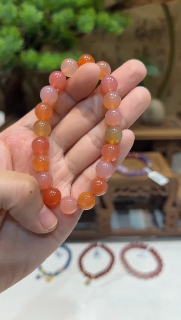 未镶嵌手串玛瑙/玉髓手饰@@