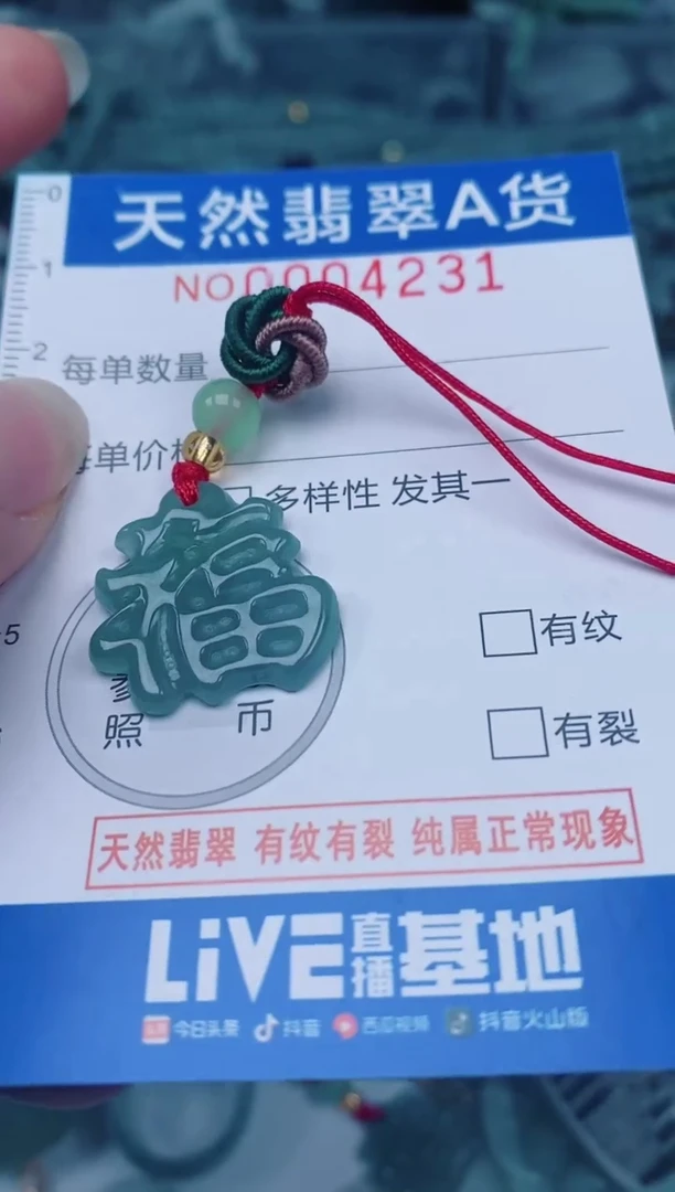 颈饰未镶嵌翡翠00004231