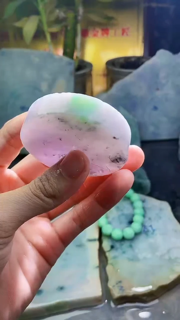 未镶嵌挂件翡翠小雨272