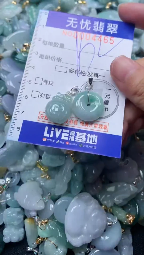 颈饰未镶嵌翡翠4465