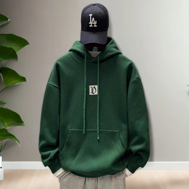 仓石一树春秋季连帽卫衣男士潮牌痞帅外套重磅宽松运动帽衫上衣服