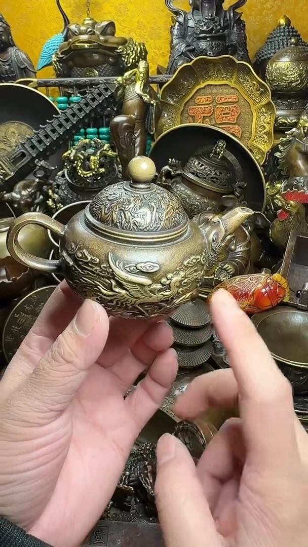 铜器摆件收收藏藏