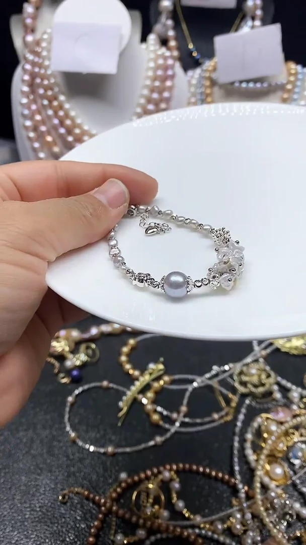 【闪购商品】淡水珍珠手串未镶嵌多人