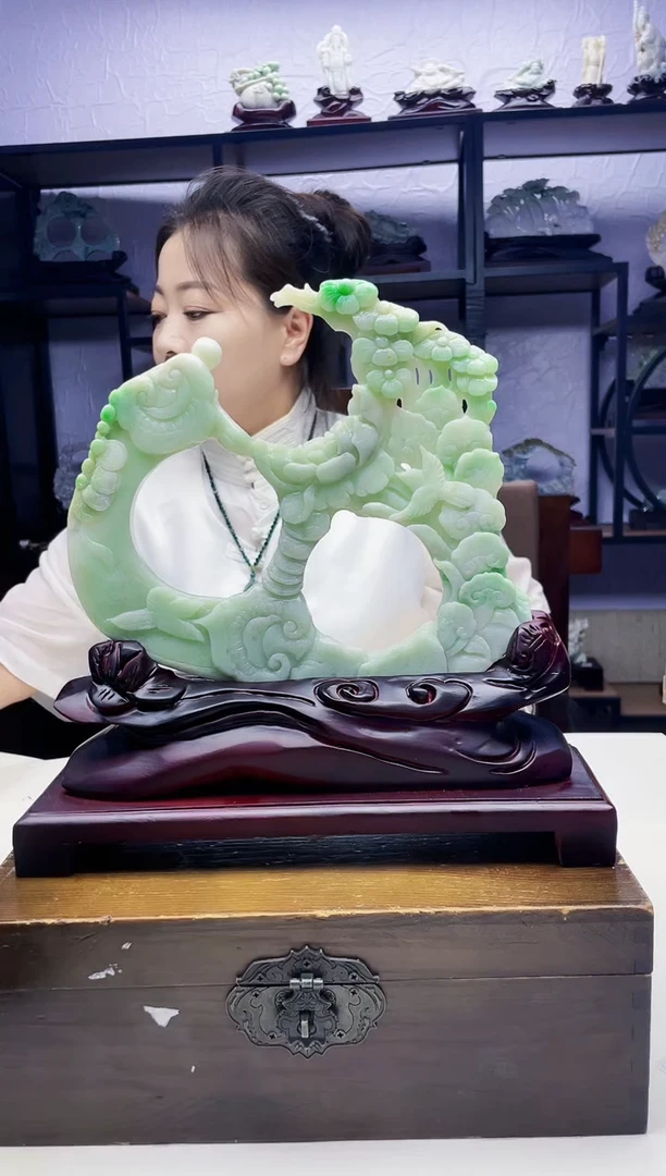 定制翡翠未镶嵌毛货07130089