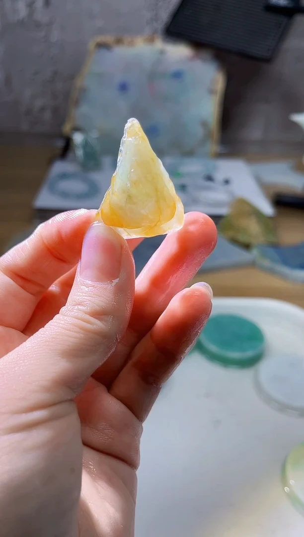 裸石翡翠天然翡翠A货石 南 931