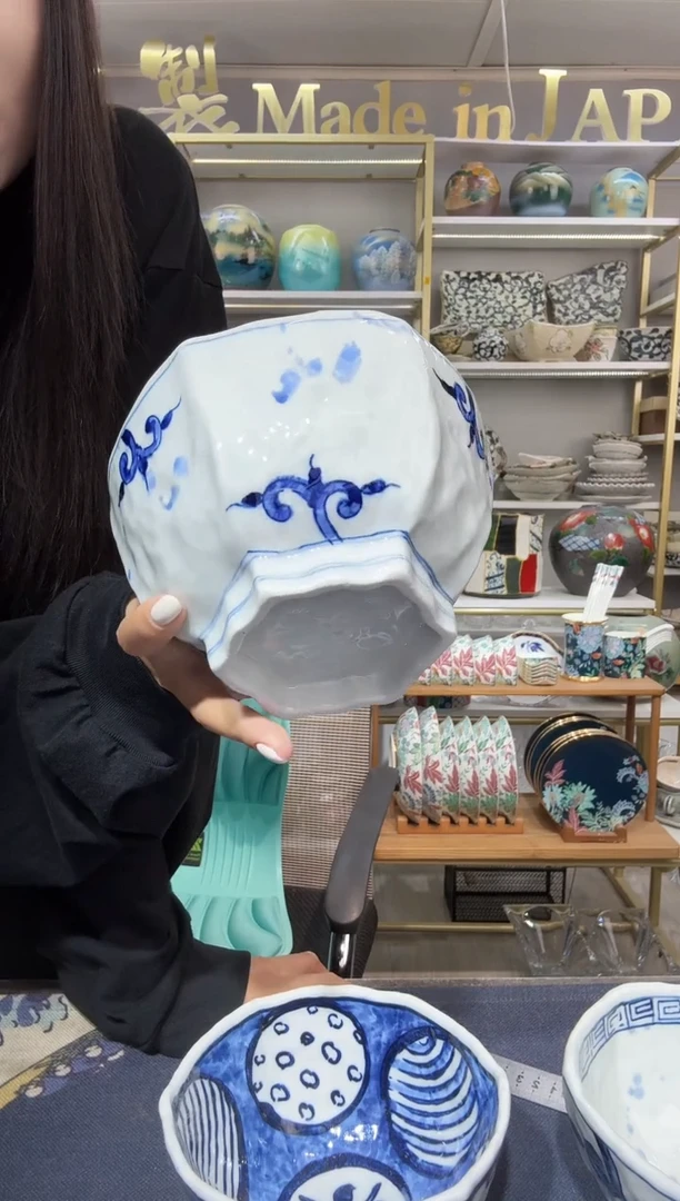 瓷濑户烧16cm面碗一装