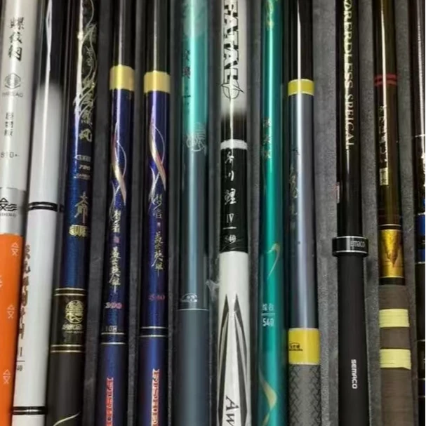 （拓）断号断码库存杆微瑕杆19调碳素长款台钓竿