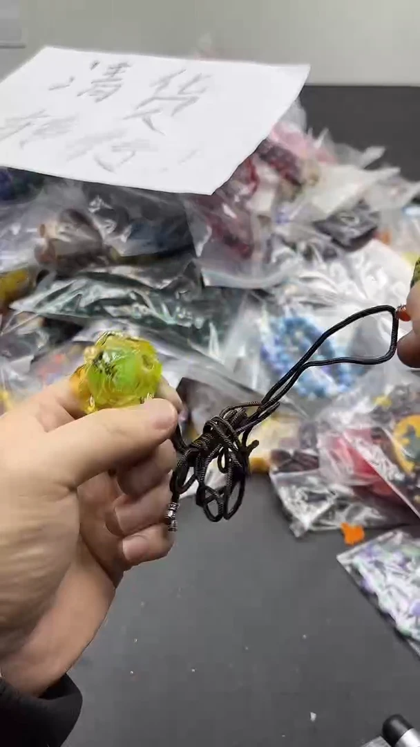 【闪购商品】硅化珊瑚项链未镶嵌55