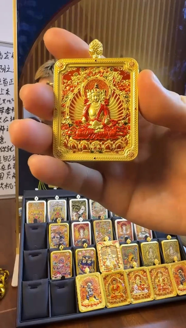铜铁合金类唐卡6666