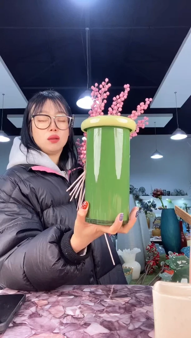 【闪购商品】琉璃慕忆家花瓶