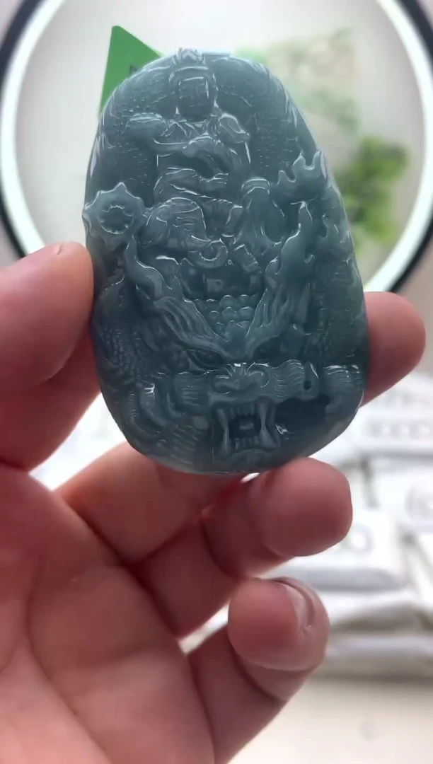 颈饰未镶嵌翡翠普贤