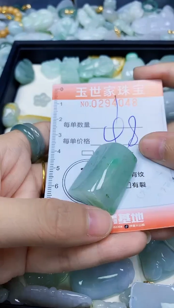 翡翠未镶嵌颈饰闪购0294048