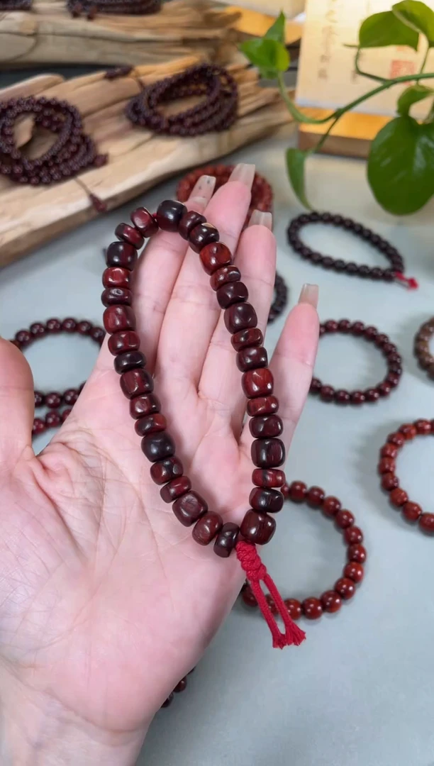 檀香紫檀（小叶紫檀）手串/手链印度小叶紫檀精工手持藏式10+