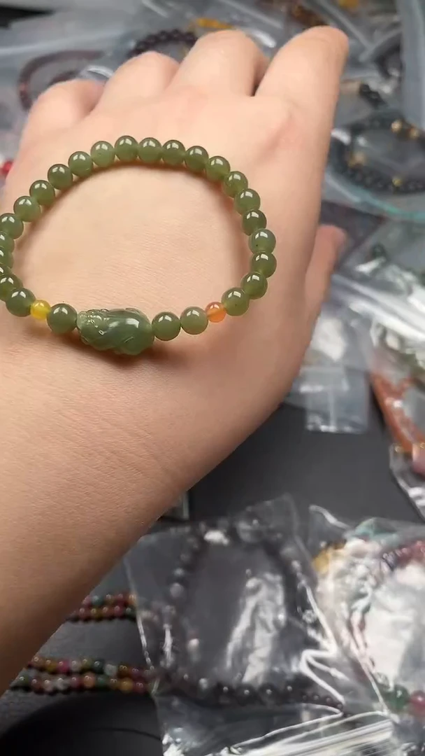 手链未镶嵌和田玉多样性发货拍一发一
