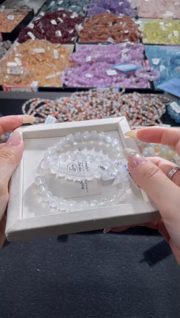 水晶手链未镶嵌108号 2条多样性发一8+