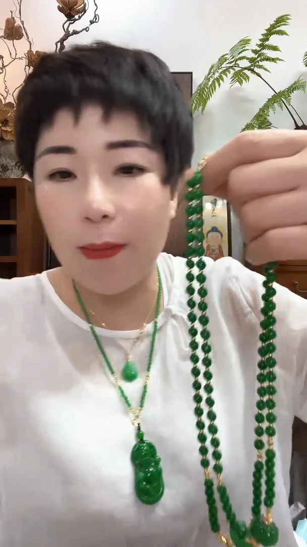 吊坠(赠链)合金翡翠381