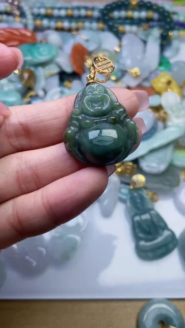 未镶嵌挂件翡翠1