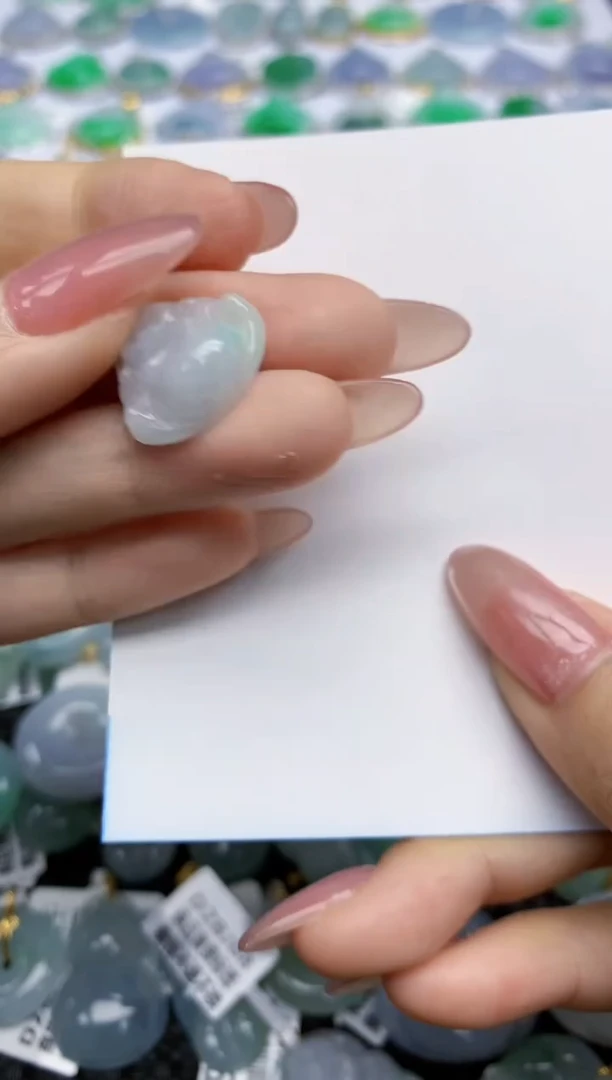 【闪购商品】翡翠挂件未镶嵌天然翡翠A货6