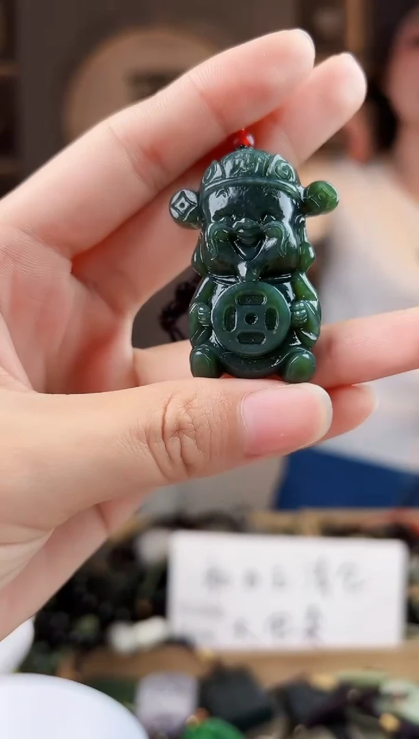 颈饰未镶嵌和田玉拍一发一，多样性发货