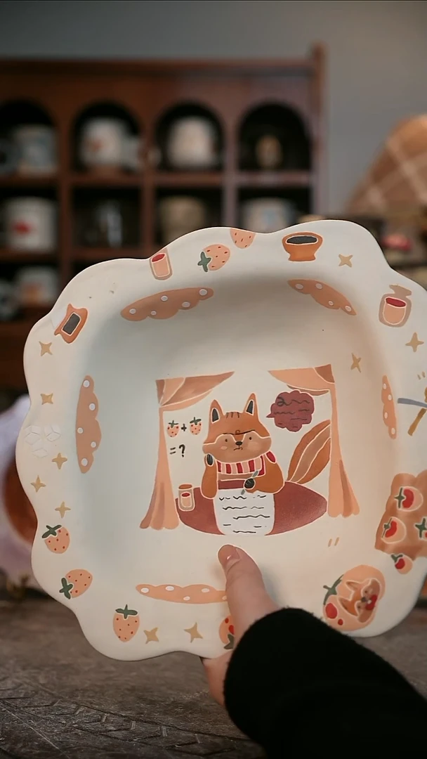 可爱川谷原创陶瓷12.23直播正品