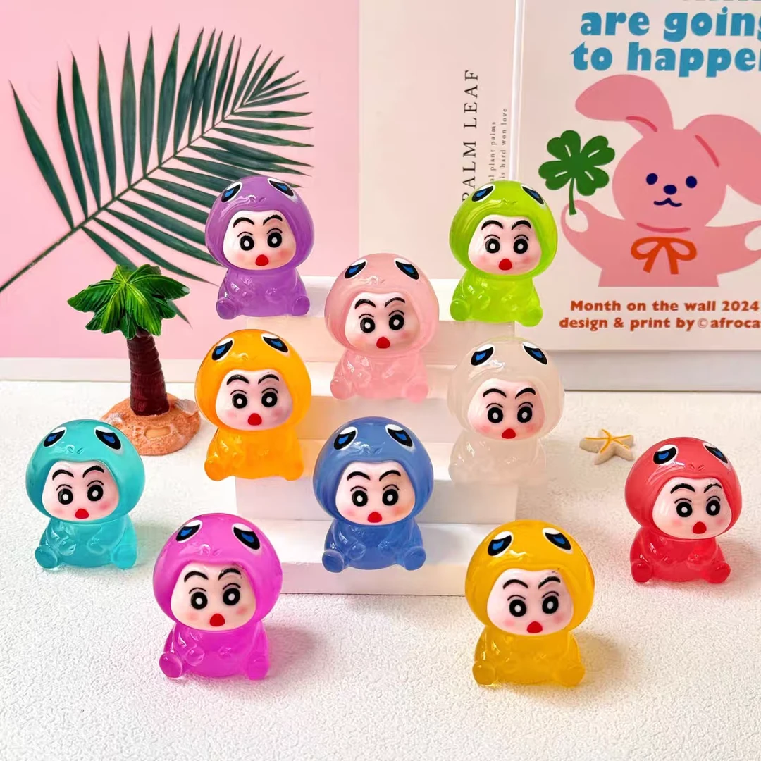 【实色小新小火龙】实色小新小火龙DIY手工立体创意摆件盲袋对对碰