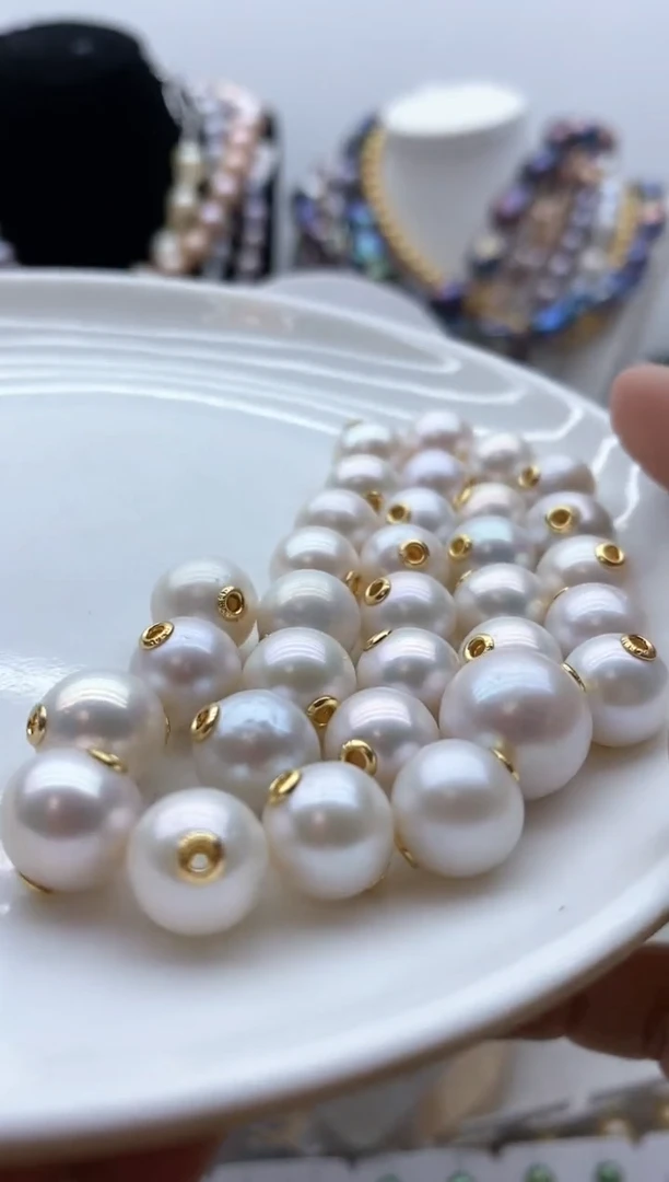 【闪购商品】淡水珍珠颈饰钛钢45