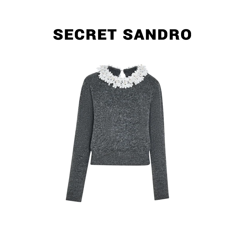 【银河】Secret Sandro 楚楚 毛针织衫 M65226213C