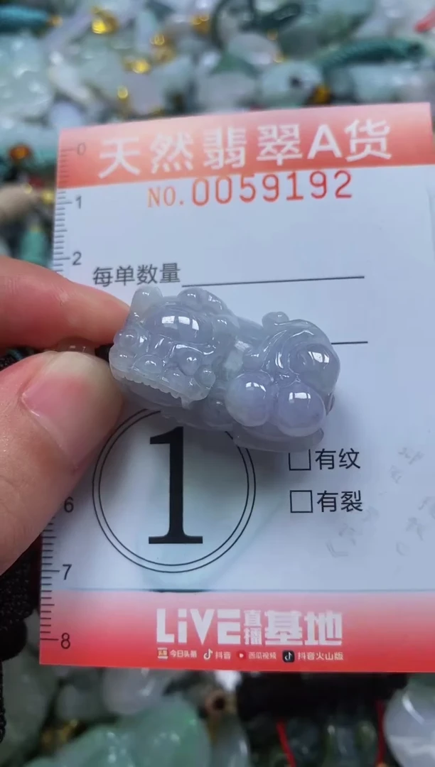 翡翠未镶嵌颈饰闪购0059192