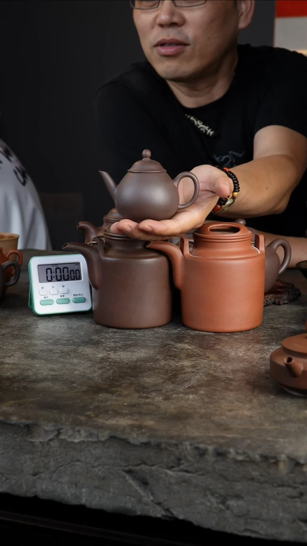 茶壶紫砂布*老紫泥小潘壶