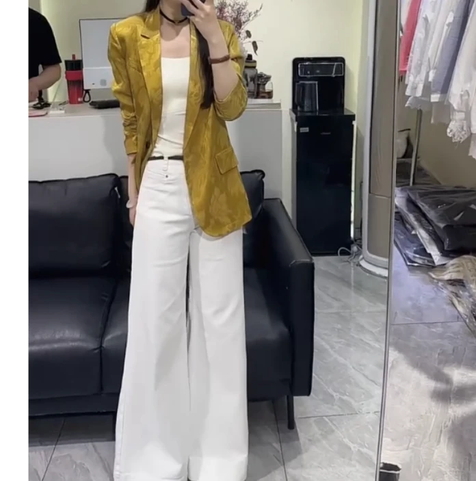 2025春季新款时尚女装网红高级感休闲爆款外套裤子女珍+k2