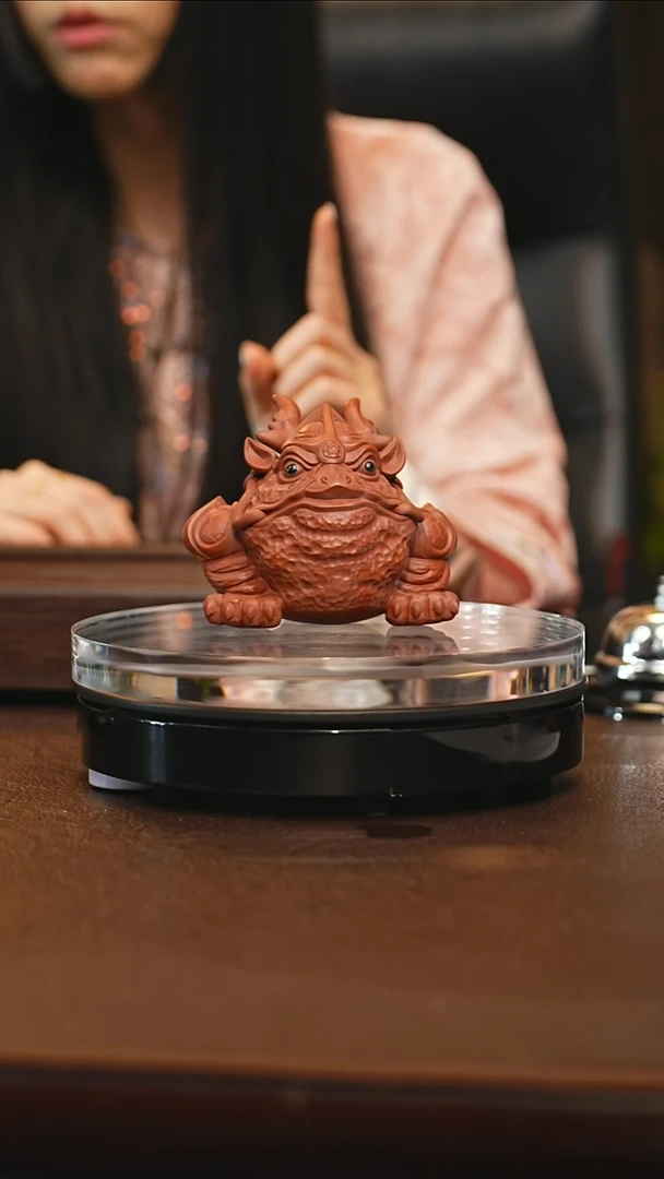 11.22紫砂金蟾茶宠