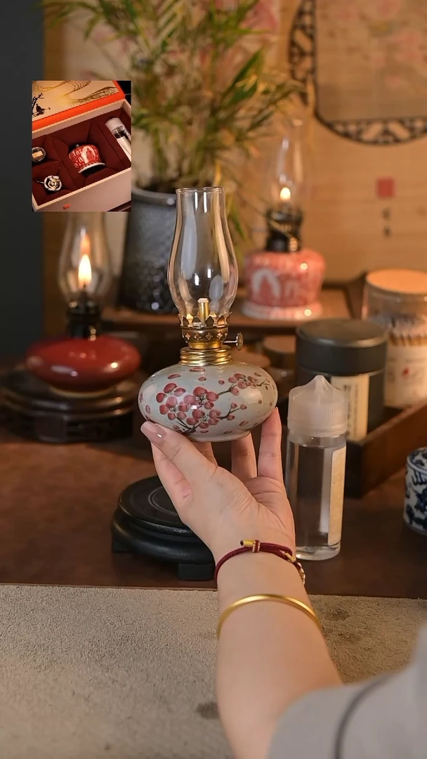 景德镇陶瓷香薰灯摆件