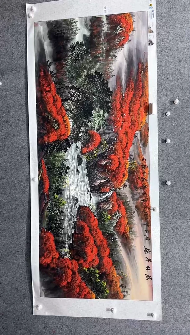 国画张传亭老师的作品3