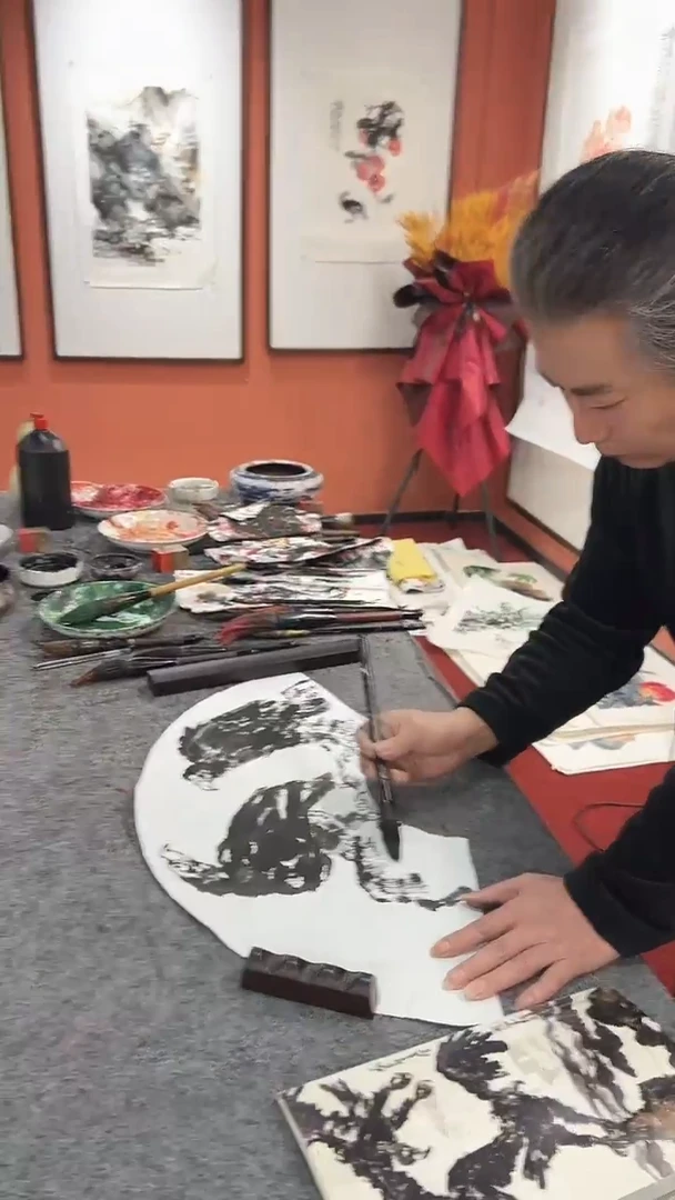 国画周大拙/国画/画心