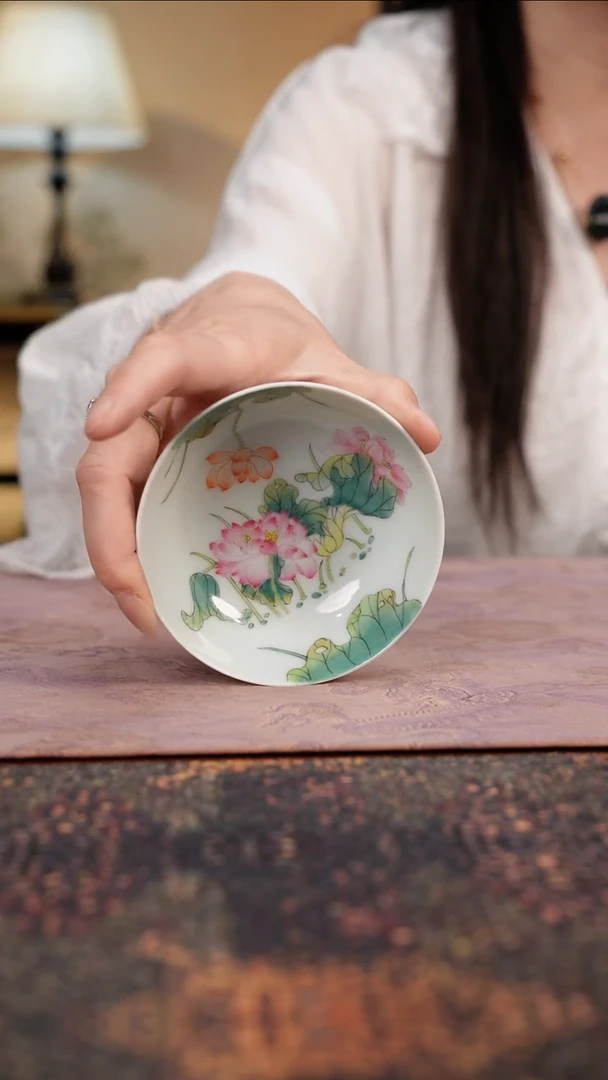 杯景德镇陶瓷杯碗柴烧多人