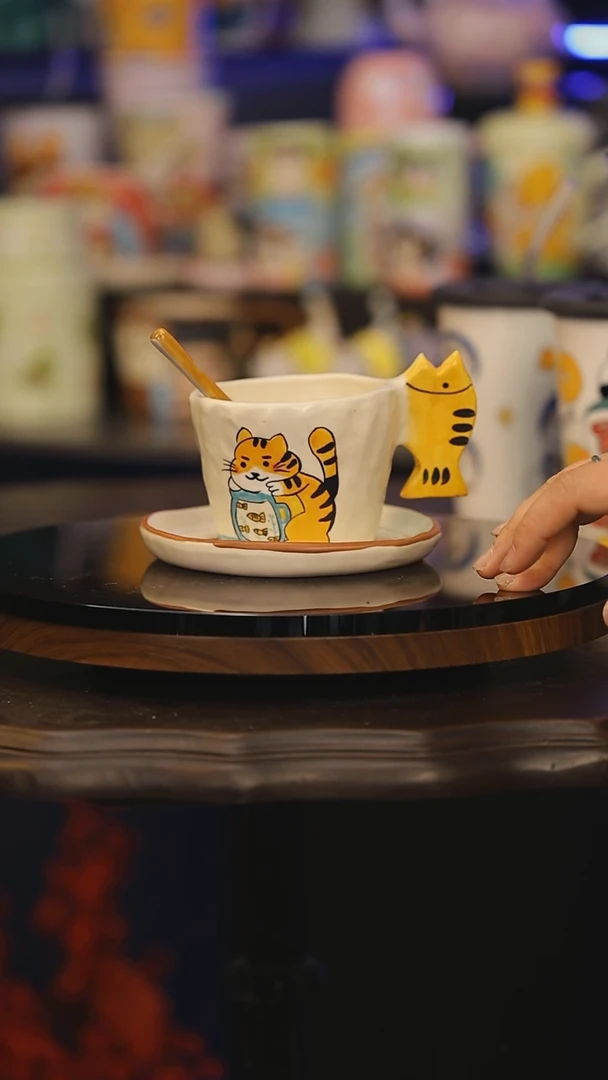 【闪购商品】摆件景德镇釉下彩绘设计师款式陶瓷