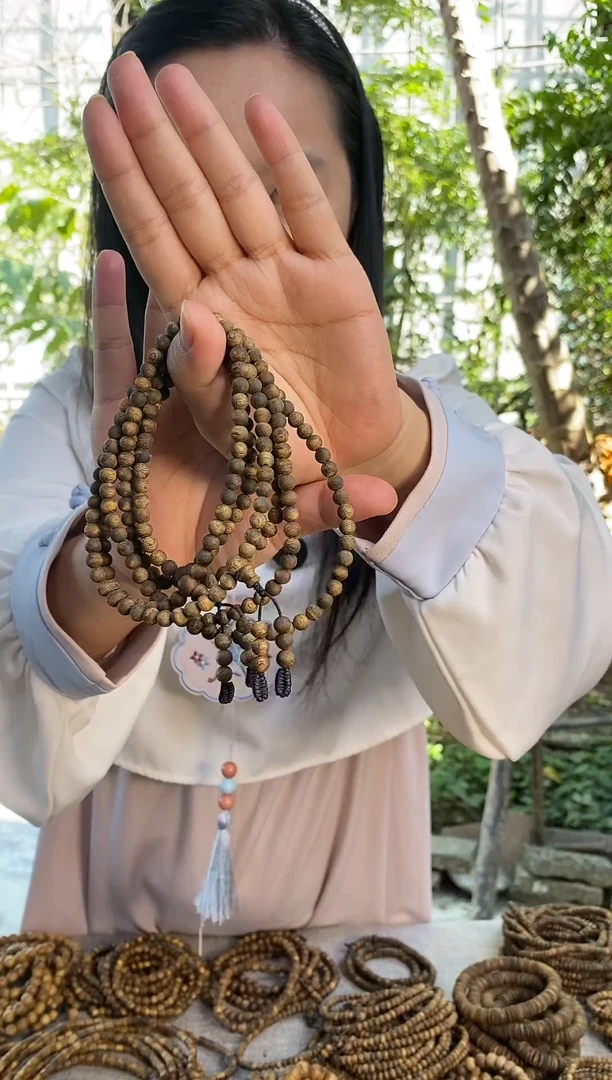 沉香手串05千里香海南圆珠多圈棋楠手串#10  多样性发一