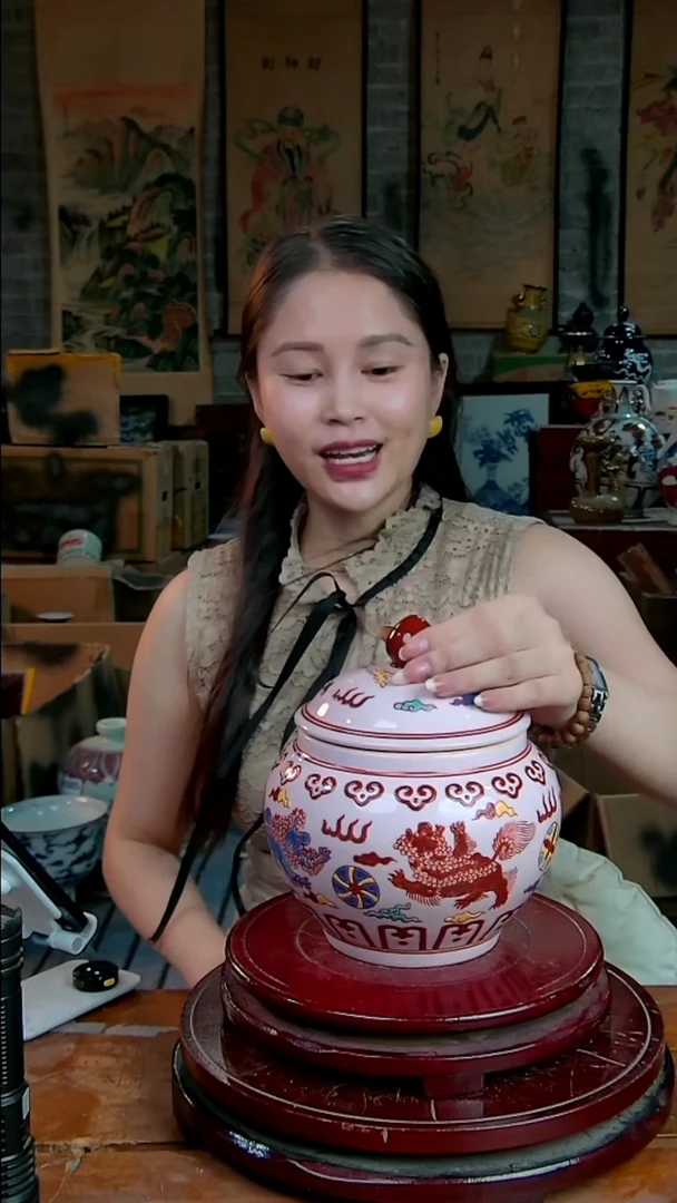 摆件景德镇陶瓷摆件915