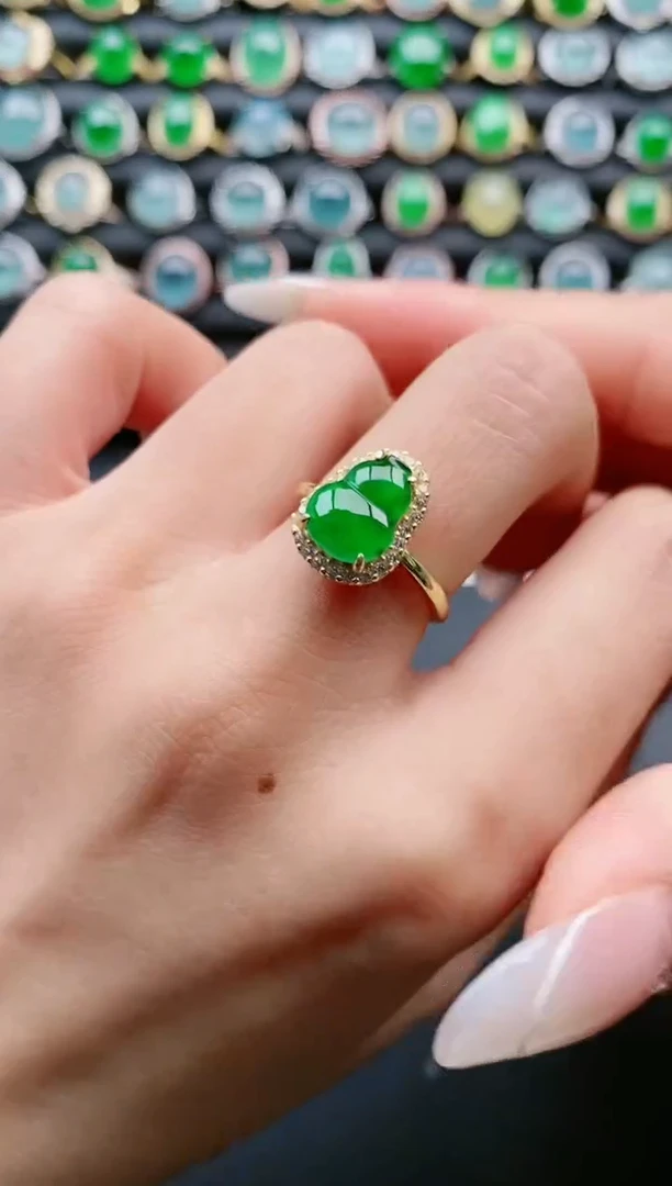 【闪购商品】翡翠戒指银S925镶嵌1111111111