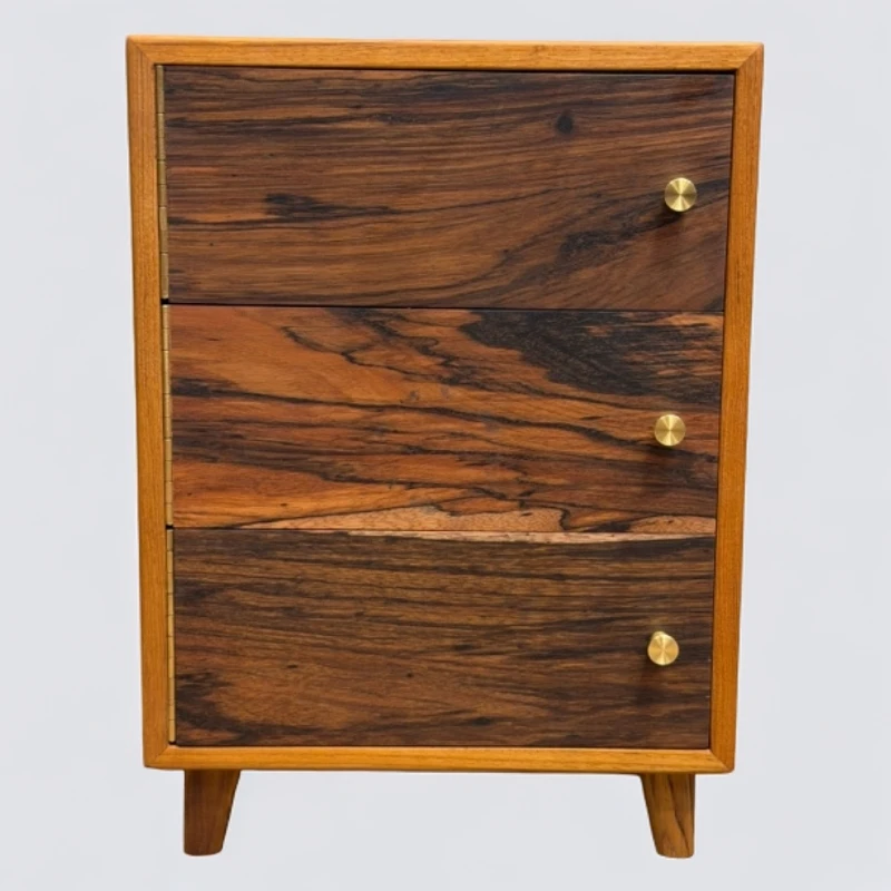 缅甸柚木三层柜 50/35/20