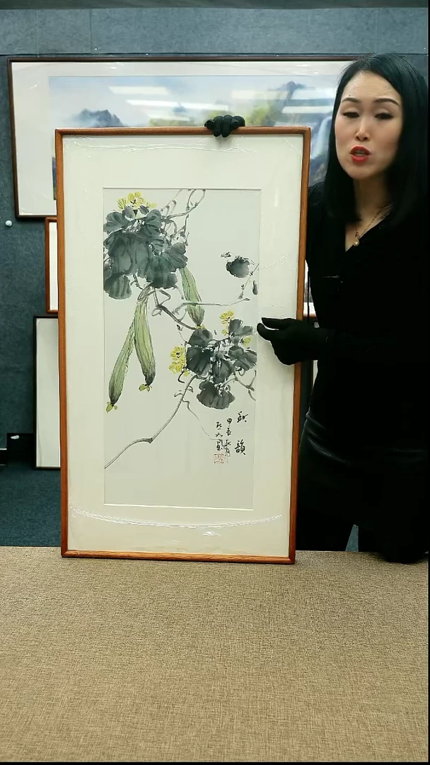 【闪购商品】国画84/陈默如92*52带框