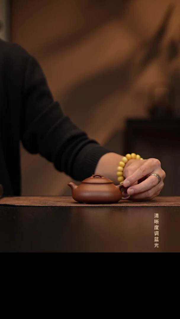 允禾斋 紫砂壶  简瓢 中槽清