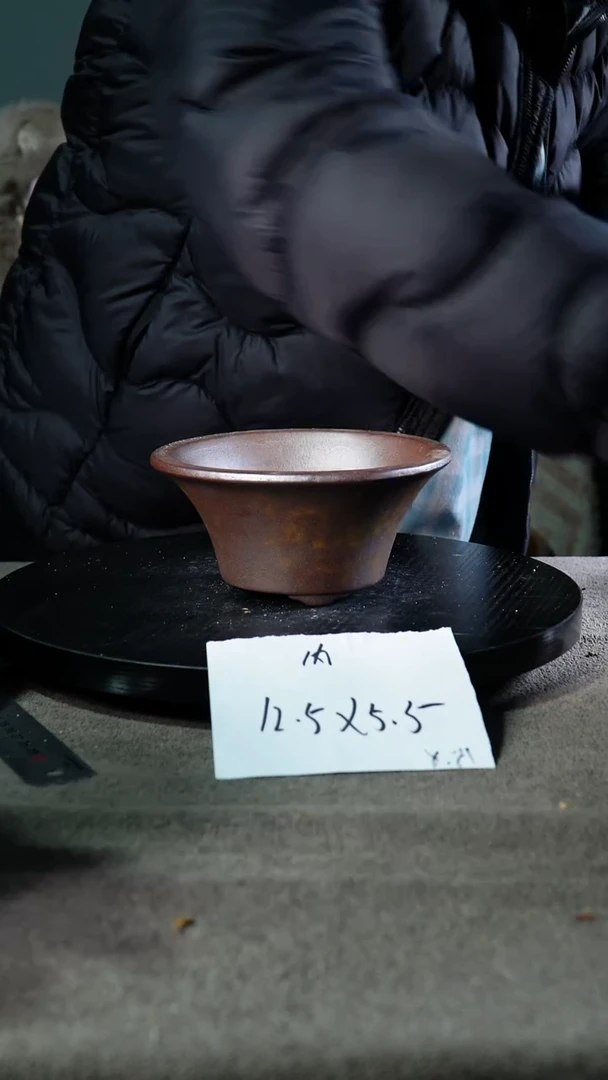 宜兴紫砂花盆小盆盆