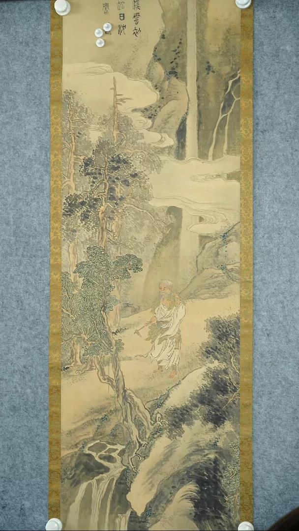 版画吴老师-山水画作