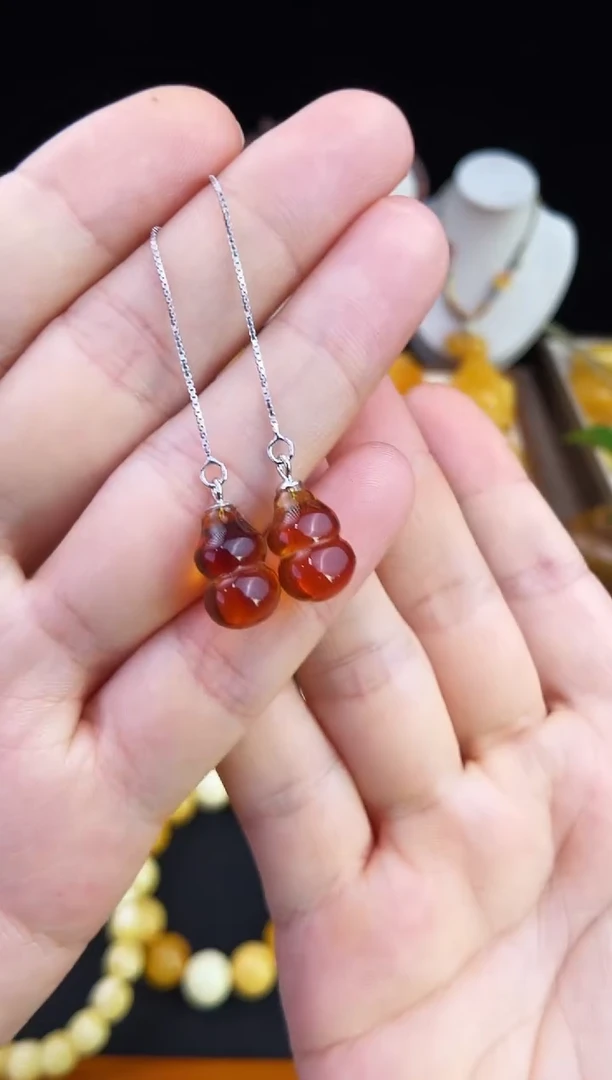 琥珀未镶嵌珠宝奇石柒月