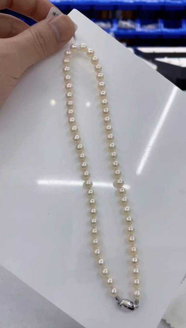 颈饰银S925镶嵌海水珍珠