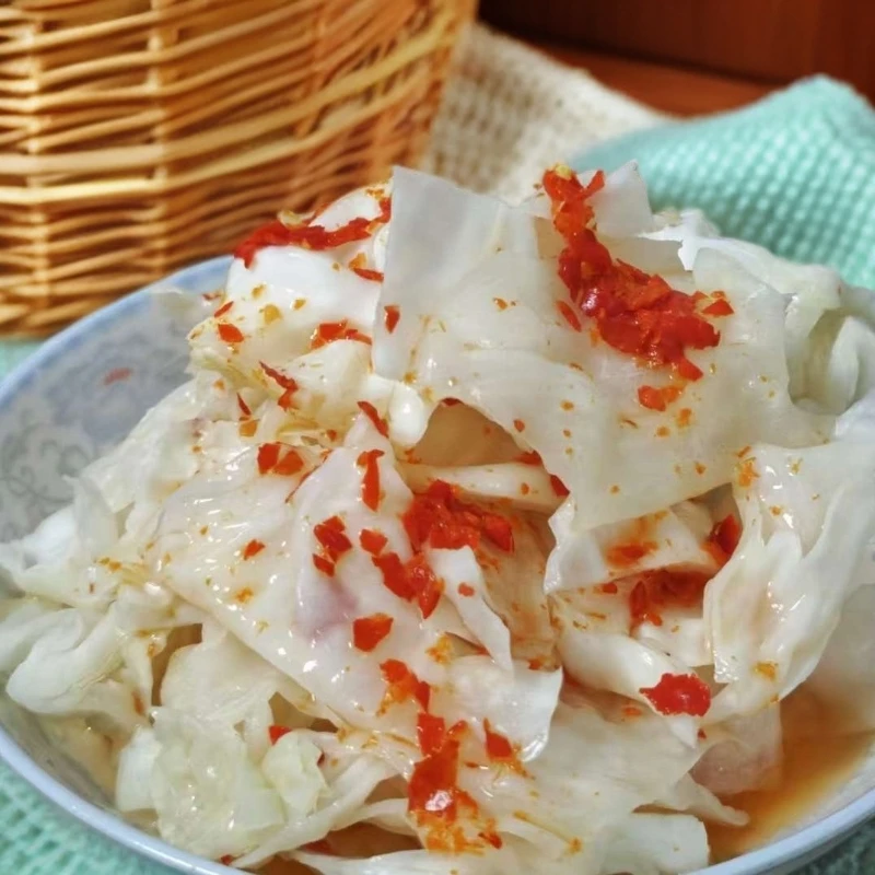 正宗广西酸嘢,店铺招牌包菜酸