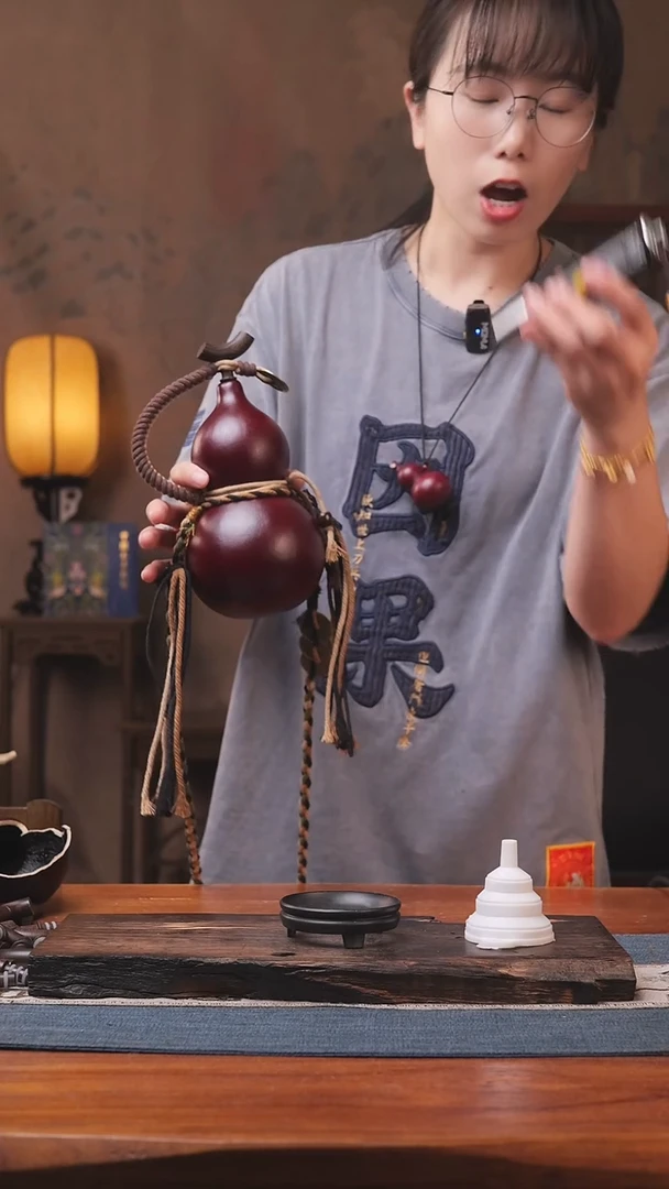1401号精品大漆葫芦防腐防渗装水茶酒