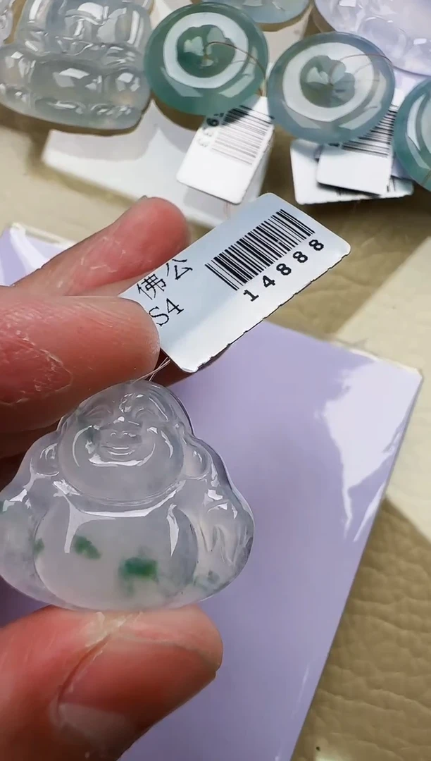 颈饰未镶嵌翡翠缅甸翡翠a货